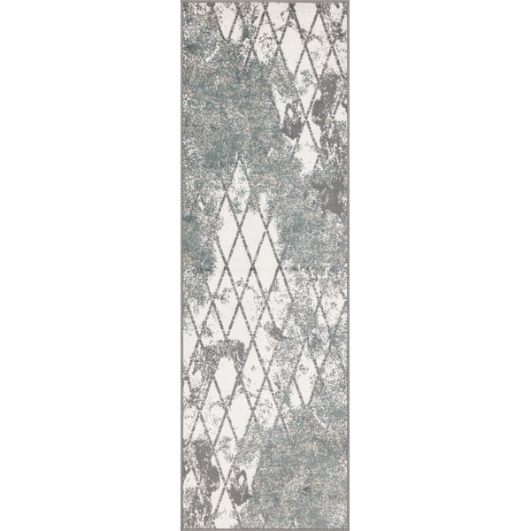 Passatoia blu polveroso 80x250 cm Sensi Gepi – FD