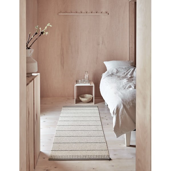 Tappeto da interno/esterno grigio chiaro/color crema 60x85 cm Belle Warm Grey – Pappelina-image-1