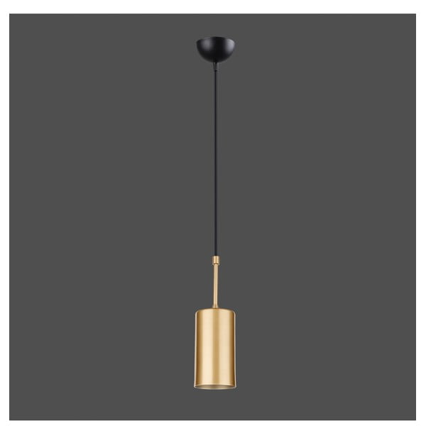 Lampada a sospensione di colore oro , altezza 124 cm Geo - Squid Lighting-image-1