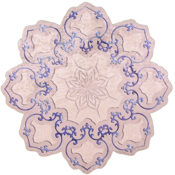 Tappeto Camina, ⌀ 80 cm Mavi - Vitaus