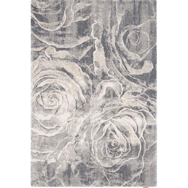 Tappeto in lana grigio 160x240 cm Ros - Agnella
