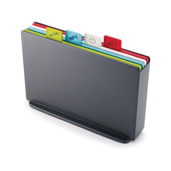 Set di supporti grigio scuro con 4 tavole , 30,5 x 23,3 cm Index - Joseph Joseph