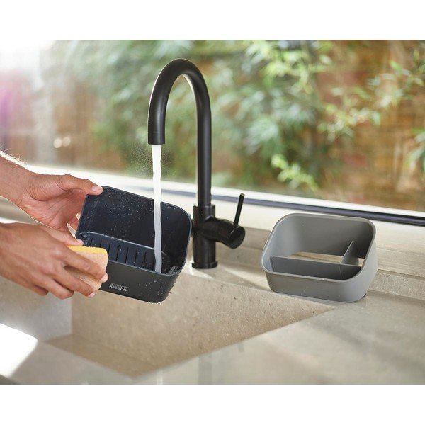 Supporto per detersivo grigio scuro in plastica SinkStore – Joseph Joseph-image-2