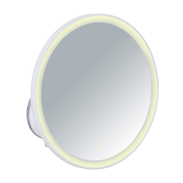 Specchio bianco con illuminazione a LED Isola - Wenko-image-1