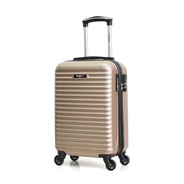 Valigia a mano beige con ruote Atlanta, 32 l - Bluestar-image-4
