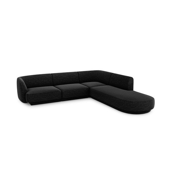 Divano angolare antracite Miley - Micadoni Home-image-3