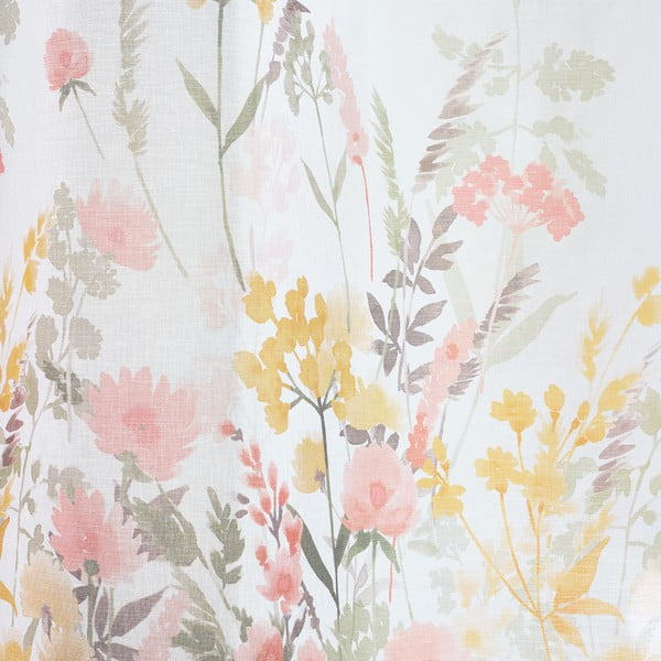 Tenda sottile bianca in voile 140x183 cm Countryside Floral – Catherine Lansfield-image-3