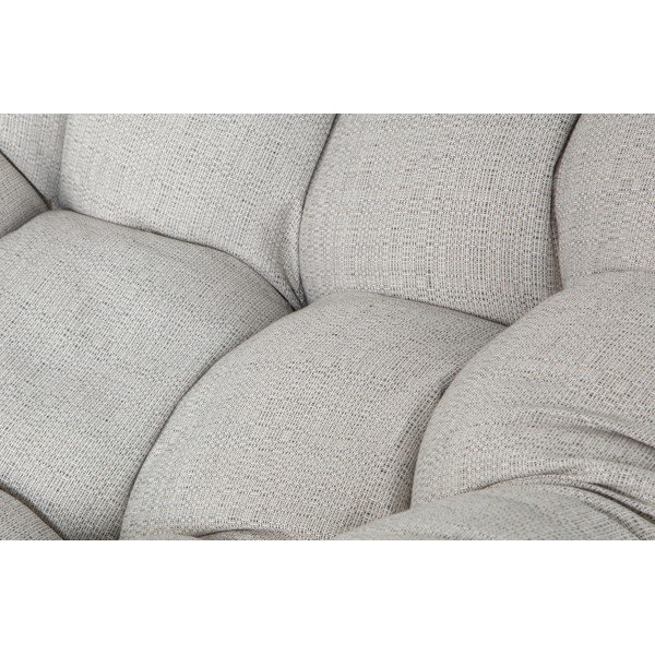Poltrona girevole da giardino beige con intreccio in rattan Vive - WOOOD-image-1
