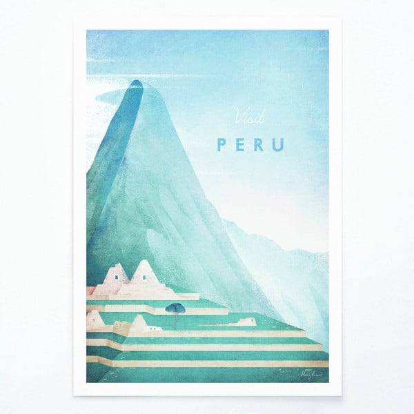 Poster , 30 x 40 cm Peru - Travelposter