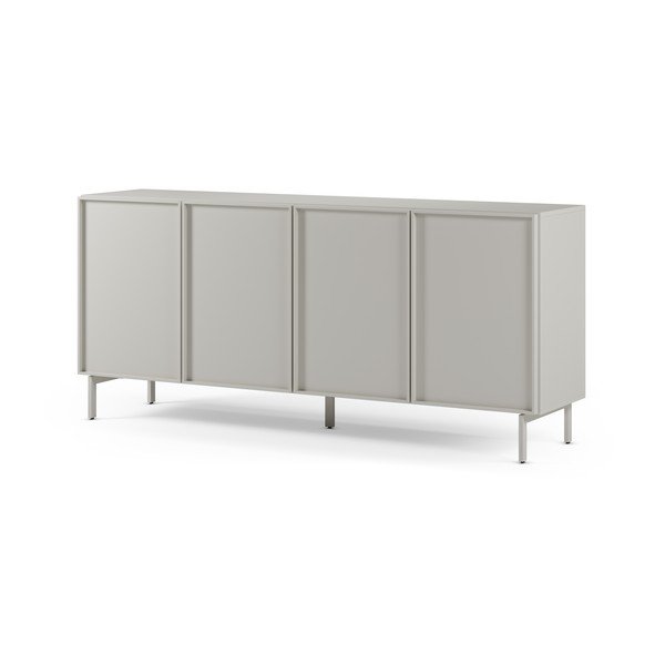 Armadietto color crema 180x80x42 cm Brise – Marckeric-image-4