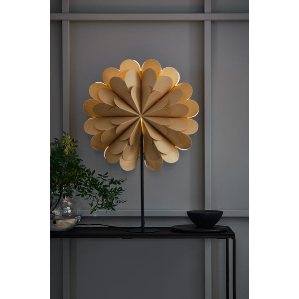 Decorazione luminosa con motivo natalizio in colore oro ø 45 cm Maravilla - Markslöjd-image-1
