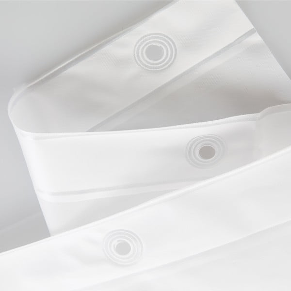 Tenda da doccia bianca , 183 x 183 cm PEVA Liner - iDesign-image-4