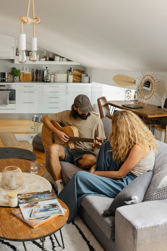 Ispirazione: Soggiorno, Stile boho, Bonami in visita