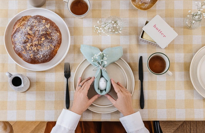 DIY: decorazioni pasquali per la tavola