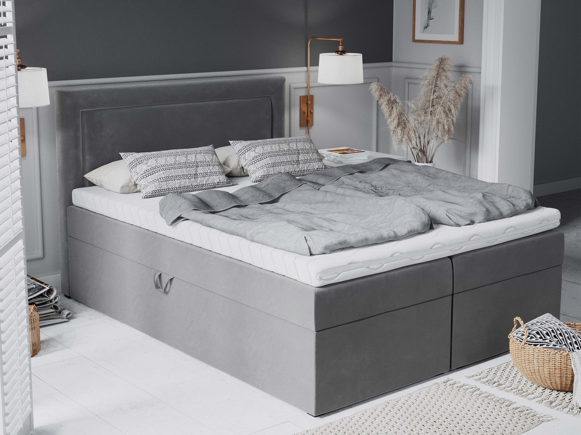 I materassi dei letti boxspring hanno una durata maggiore.