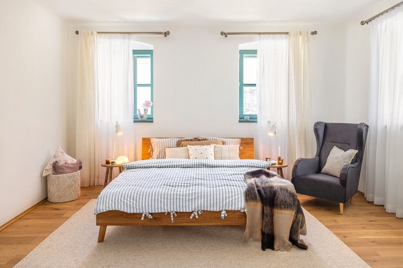 Ispirazione: Camera da letto, Stile rustico