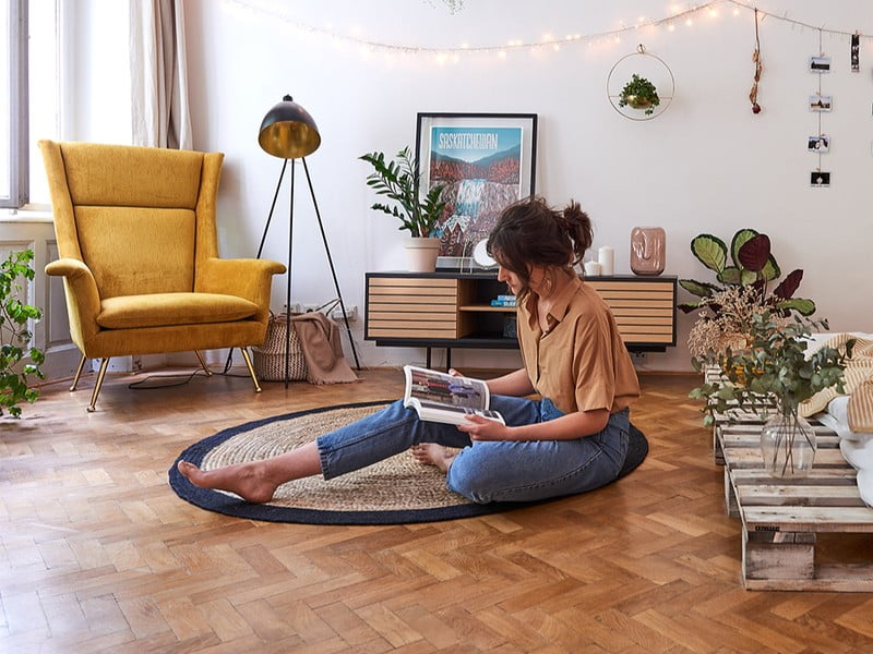 Ispirazione: Soggiorno, Stile boho