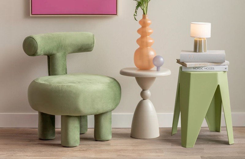 Tendenze arredamento: interni verde matcha