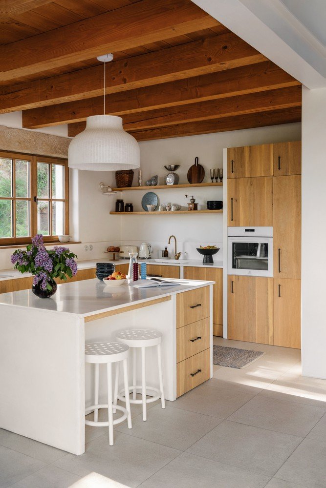 Ispirazione: Cucina e sala da pranzo, Stile rustico
