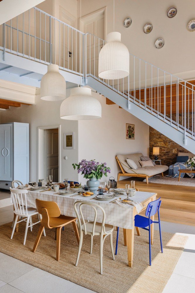 Ispirazione: Sala da pranzo, Stile rustico