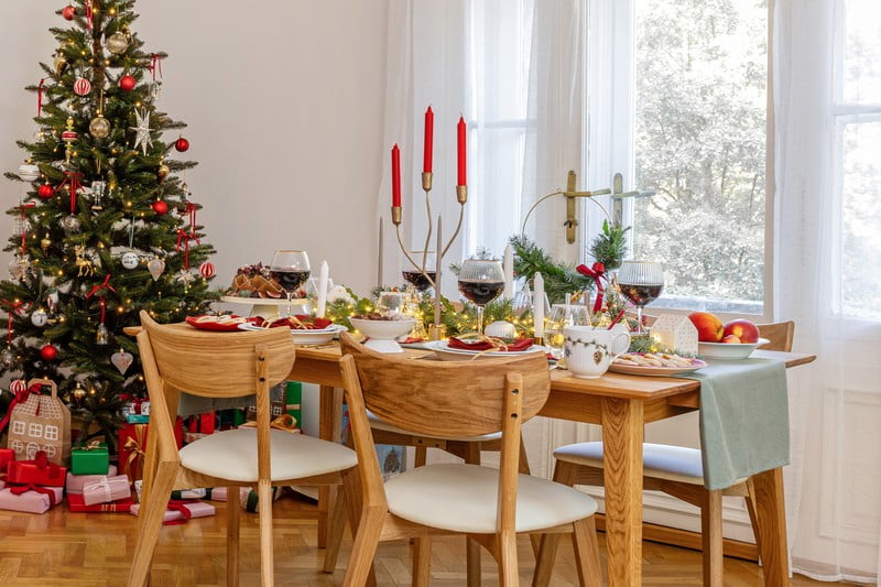 Ispirazione: Natale, Sala da pranzo, Stile classico