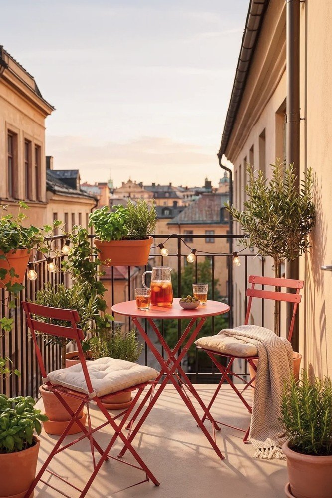 Ispirazione: Balcone e giardino, Giardino