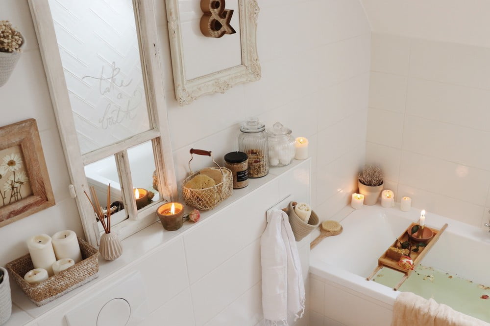 Ispirazione: Bagno, Stile rustico