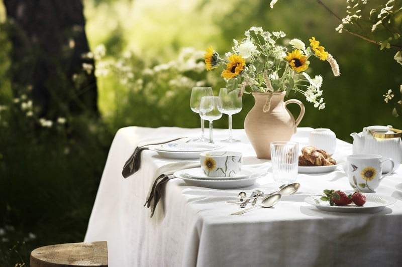 Ispirazione: Sala da pranzo, Giardino