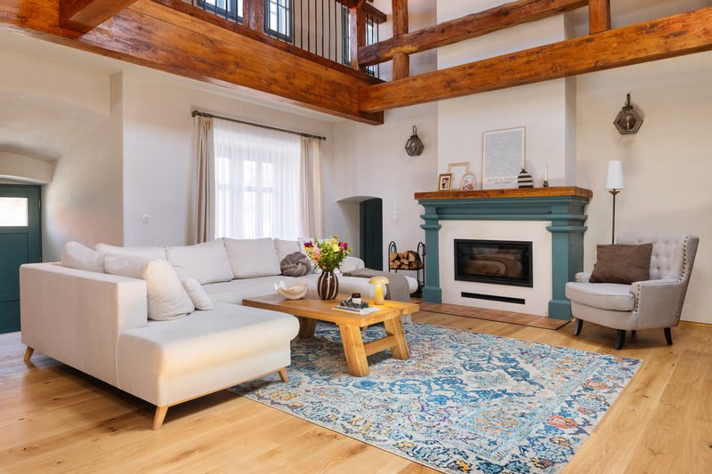 Ispirazione: Soggiorno, Stile rustico