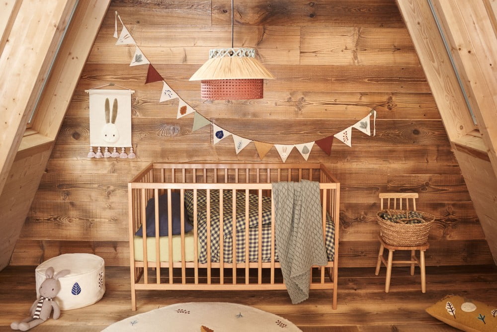 Ispirazione: Camera dei bambini, Stile scandinavo, Tessili