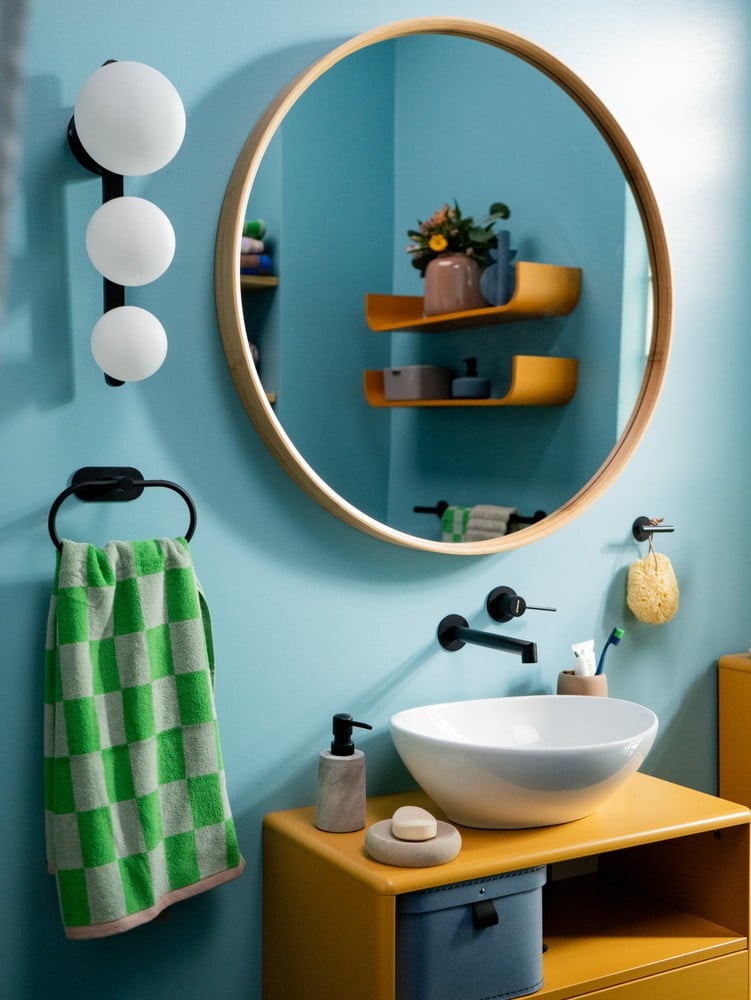 Ispirazione: Bagno, Stile glamour, Tessili