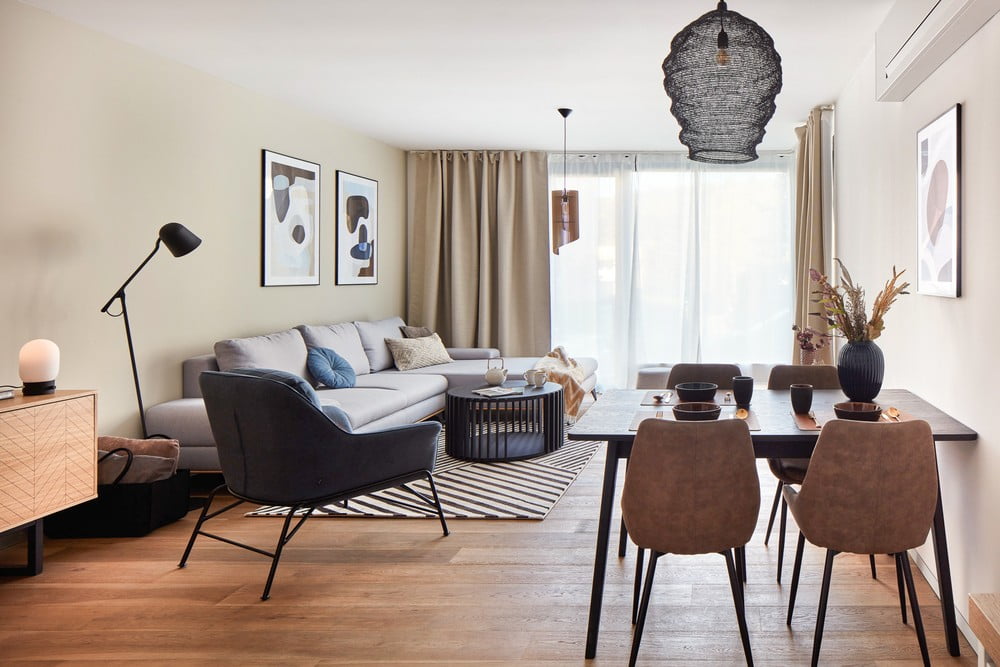 Ispirazione: Soggiorno, Sala da pranzo, Stile scandinavo