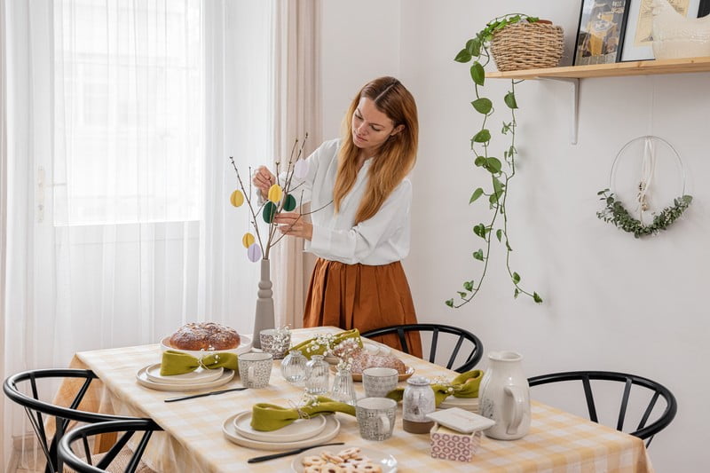 Ispirazione: Pasqua, Primavera, Sala da pranzo
