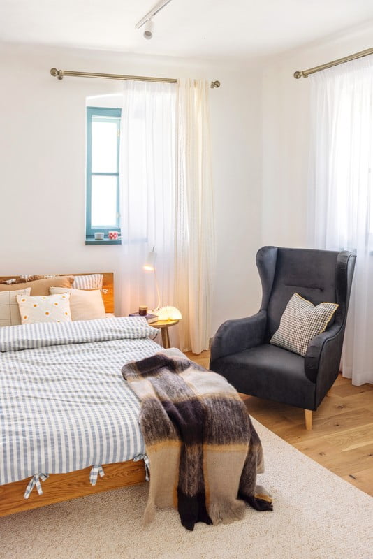 Ispirazione: Camera da letto, Stile rustico