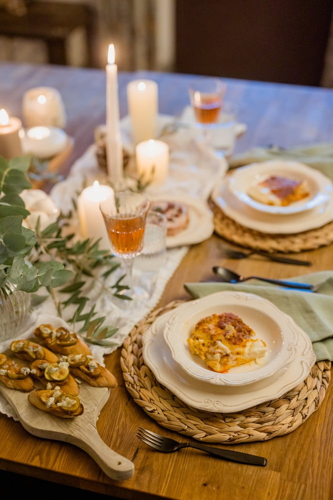 Ispirazione: Natale, Sala da pranzo, Stile rustico