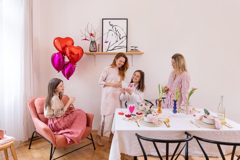 Ispirazione: San Valentino, Sala da pranzo