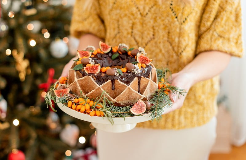 Ciambella di Natale: 2 ricette facili e sfiziose