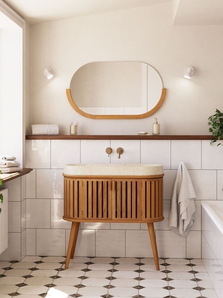 Ispirazione: Bagno, Stile scandinavo