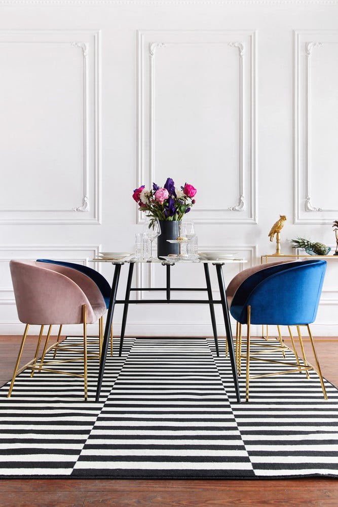 Ispirazione: Sala da pranzo, Stile glamour