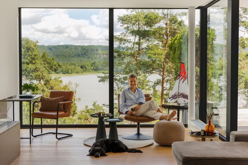 Bonami in visita: una casa vista lago