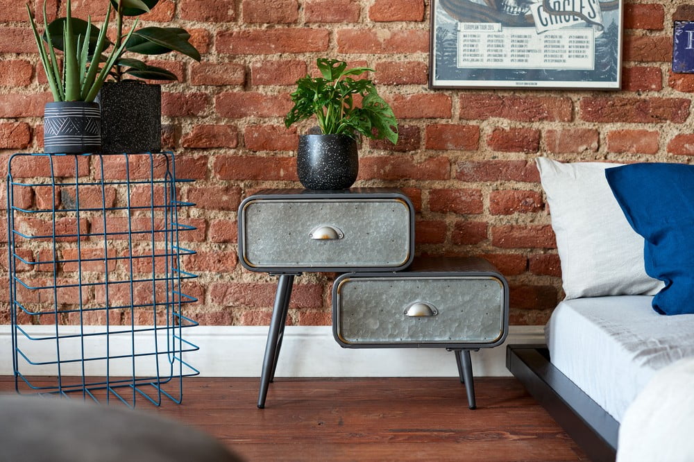 Ispirazione: Camera da letto, Stile industriale