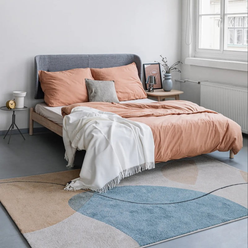 Ispirazione: Camera da letto, Stile scandinavo, Tessili