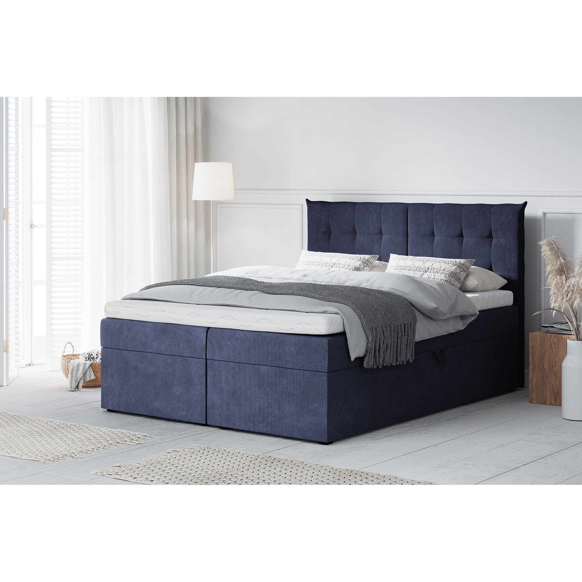 L'altezza e la superficie più ampie dei letti boxspring facilitano i movimenti.
