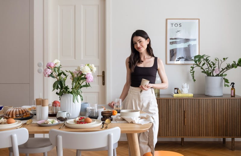 Bonami in visita: appartamento alla moda, ma con un tocco di giocosità