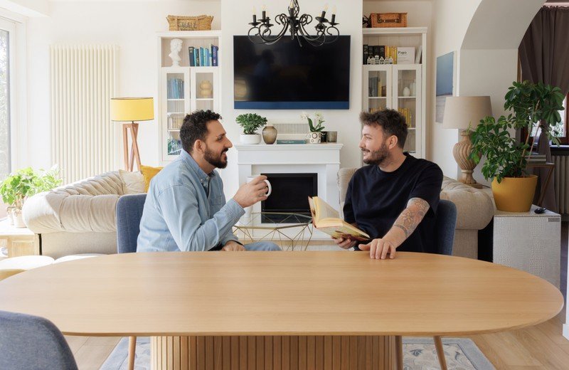 Bonami in visita: la casa di campagna dal sapore arcobaleno di Papà per scelta