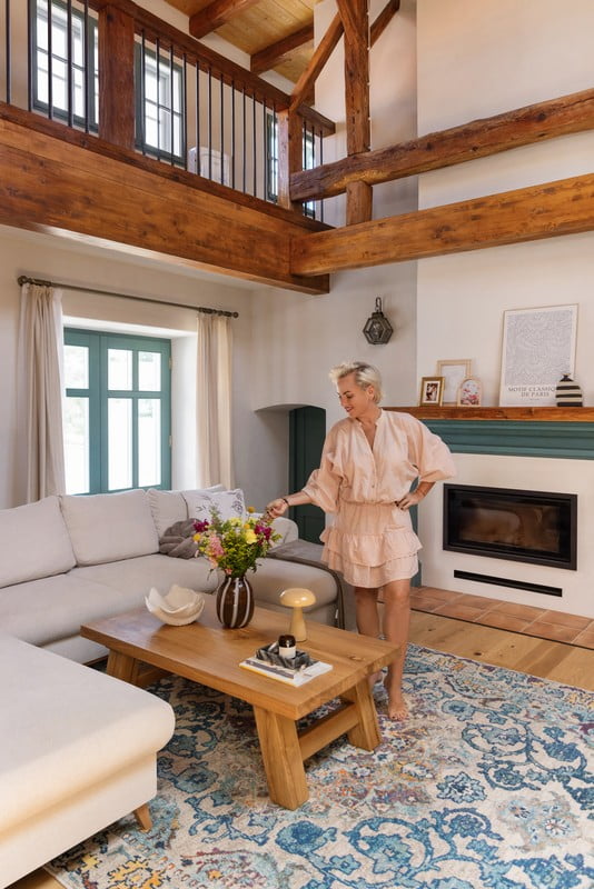 Ispirazione: Soggiorno, Stile rustico