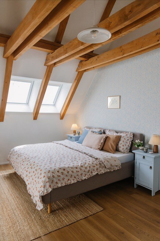 Ispirazione: Camera da letto, Stile rustico