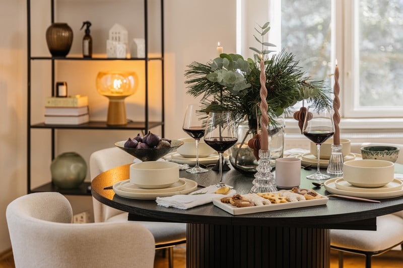 Ispirazione: Stile scandinavo, Natale, Sala da pranzo