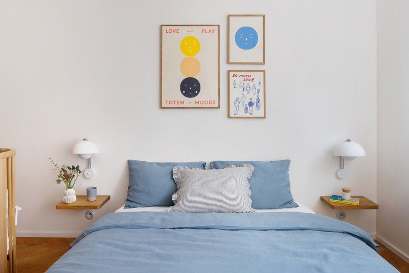 Ispirazione: Camera da letto, Stile scandinavo