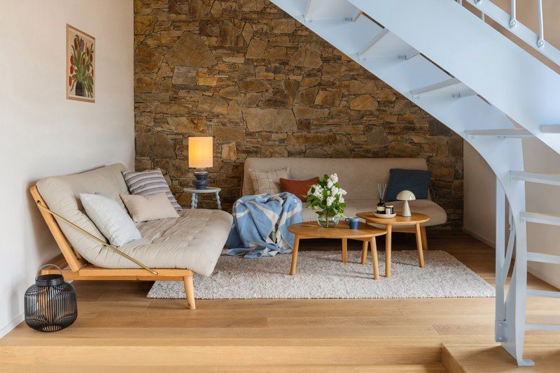 Ispirazione: Soggiorno, Stile rustico